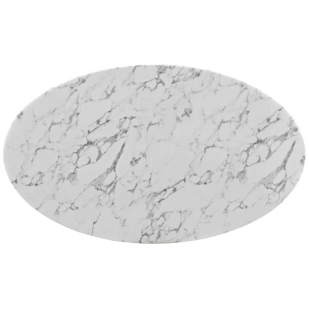 White 60Inches Dining Table D277