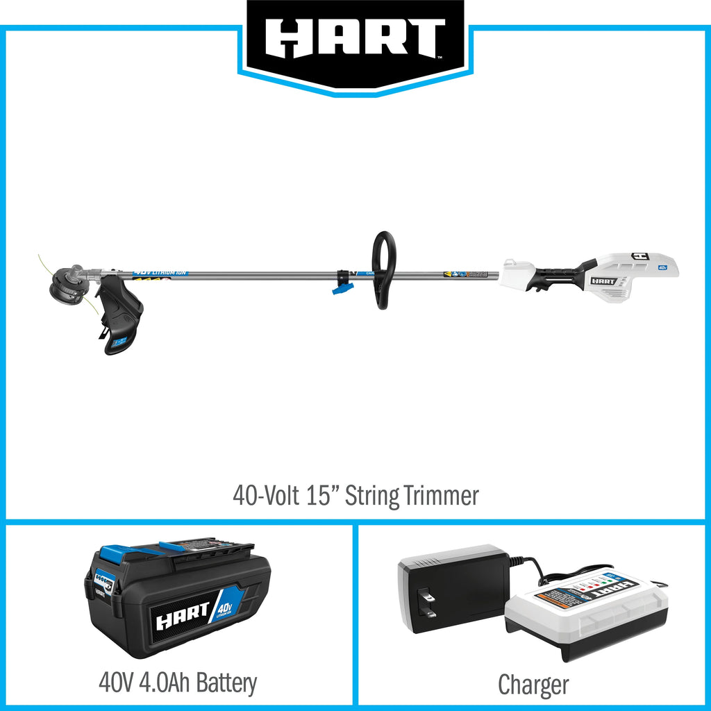 Cordless 15-inch String Trimmer Kit K130543
