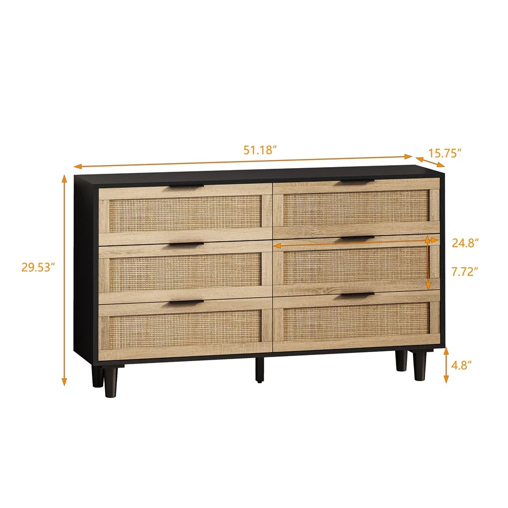 Rattan Storage Cabinet U2394