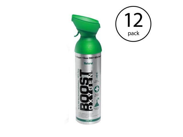 Portable 10 Liter Canned Oxygen Canister 12 Pack Q98994