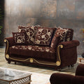 Brown Loveseat V746494