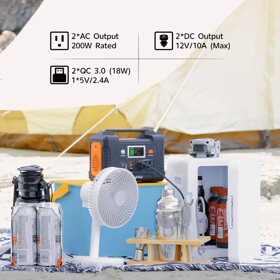 200W Portable Power Station N185267