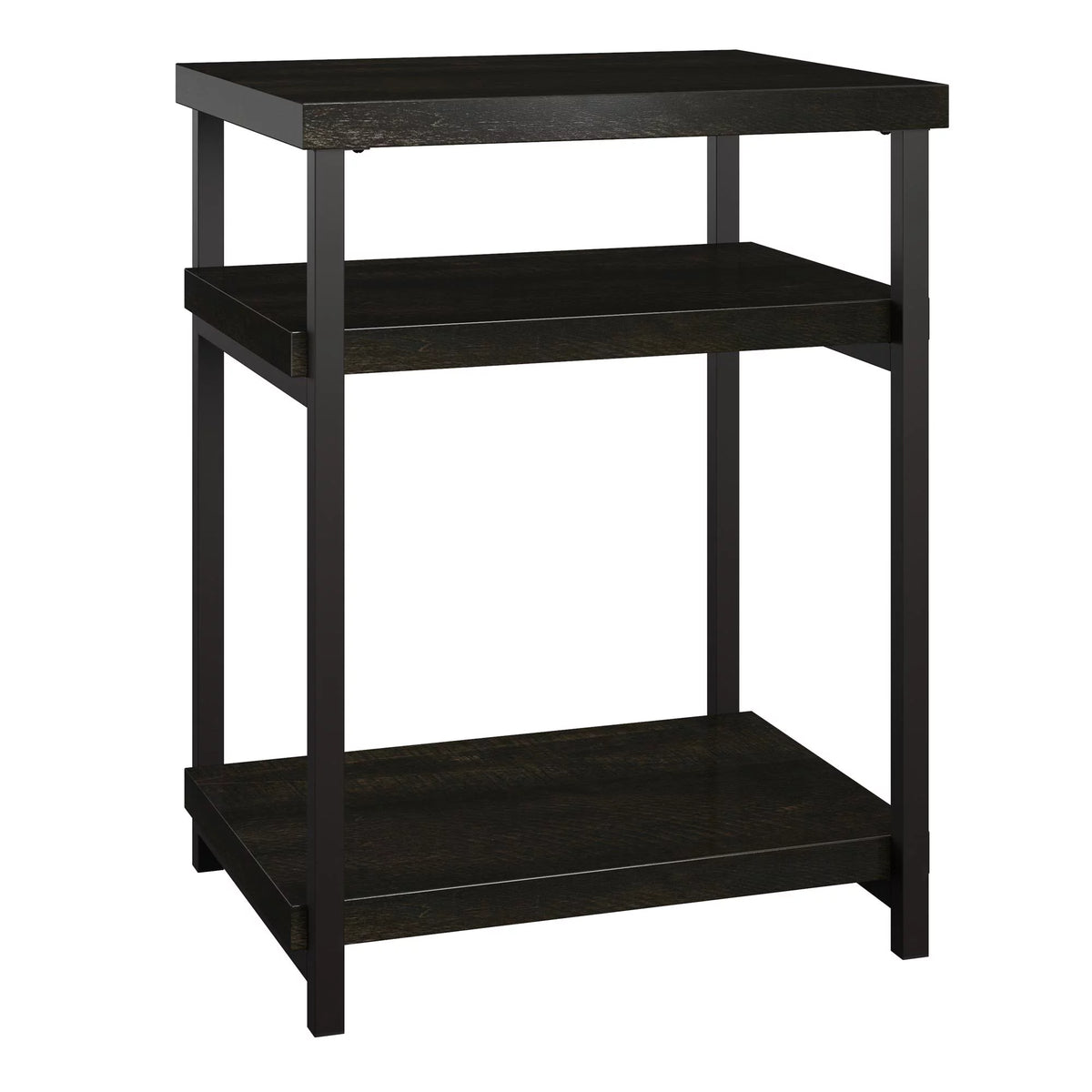 Brown Oak End Table O74219
