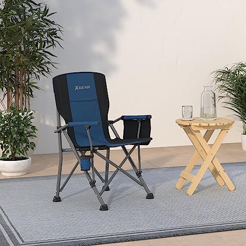 Folding Camping Chair with Cup Holder and Carry Bag J7850