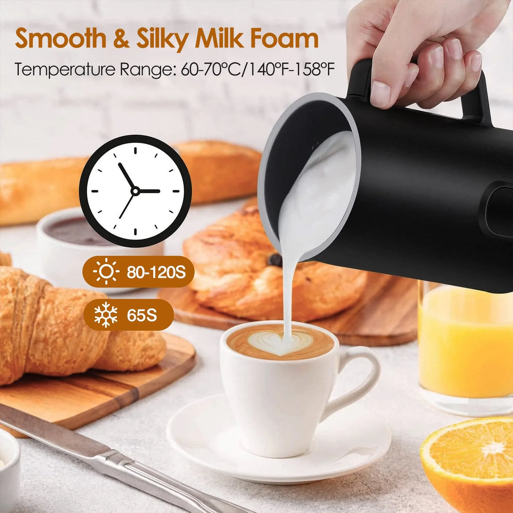 4 in1 Stainless Steel Electric Milk Frother V549805