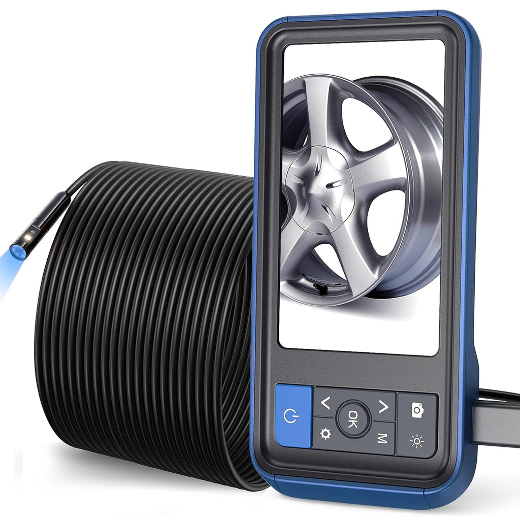 50ft Dual Lens Inspection Camera with Light H24506