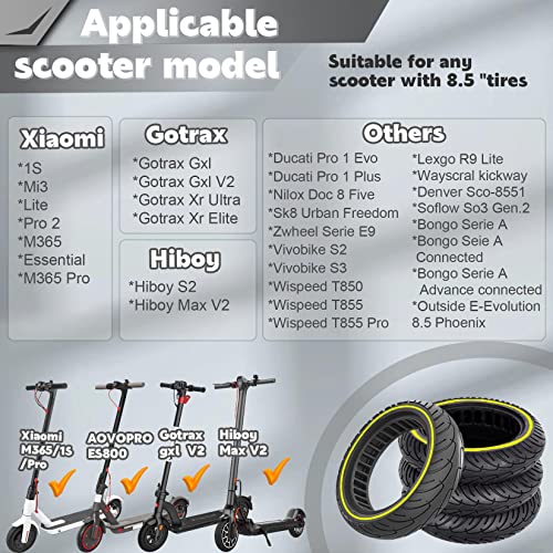 8.5x2.0 Scooter Tire 2pcs P7845