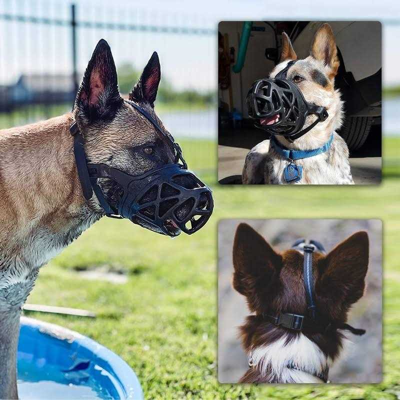 Breathable Basket Dog Muzzle E519