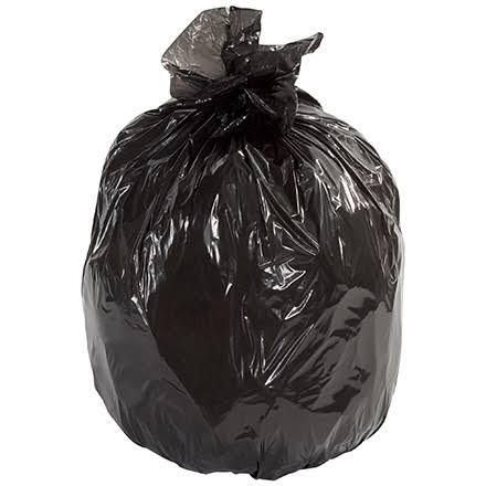 Black Trash Bags 2.0mil 100 Per Case F6854