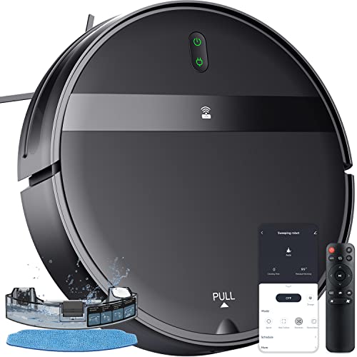 Robot Vacuum and Mop Combo 2300Pa Tangle-Free A643
