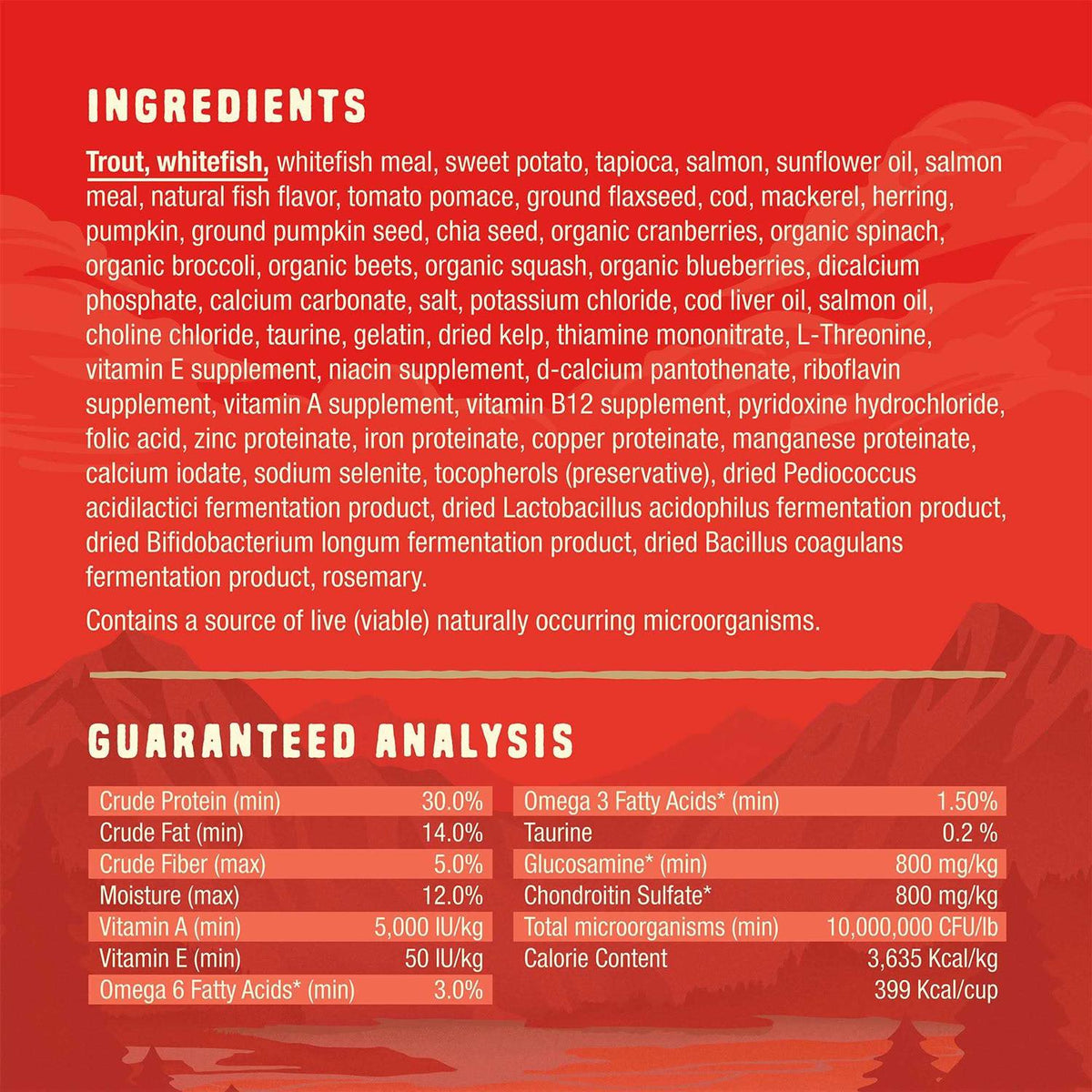 Grain Free High Protein Dry Dog Food G3056