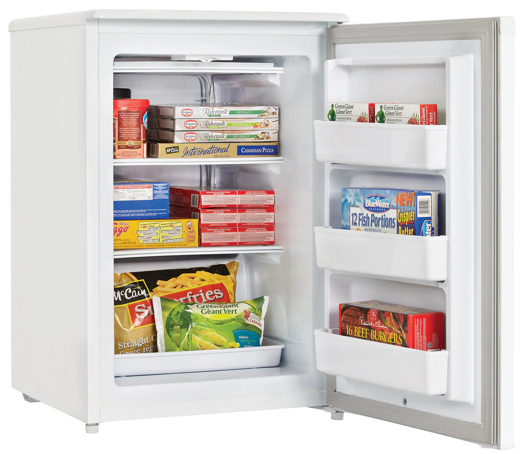 White 4.3 Cu. ft. Upright Freezer X693