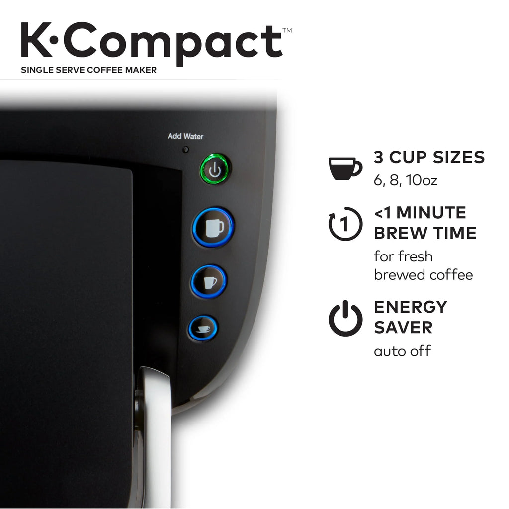 Black Single-Serve Coffee Maker A1640