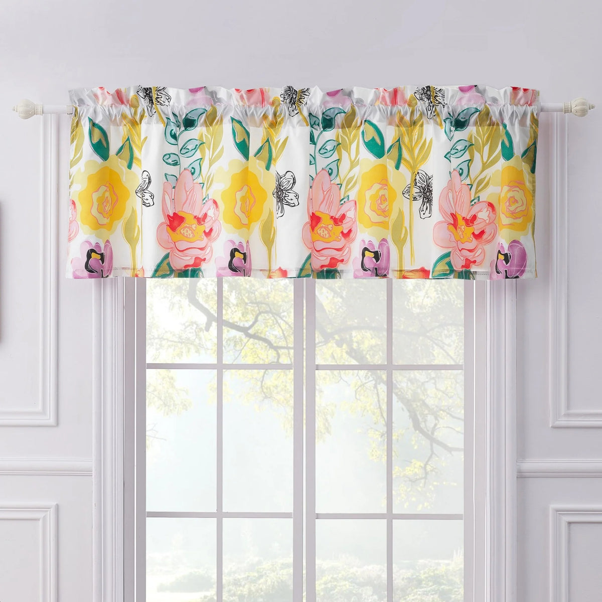 Watercolor Dream Window Valance W237677