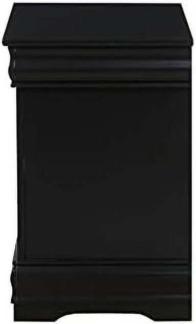 Pink Velvet 2 Drawer Nightstand R595