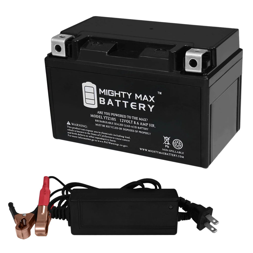 YTZ10S 12V Battery with 2Amp Charger Q978933