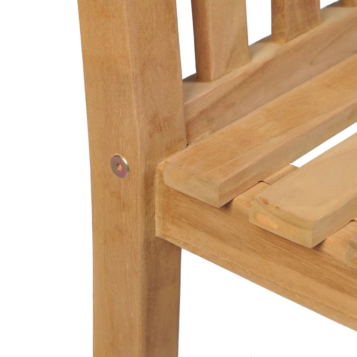 2 pcs Solid Teak Wood Patio Chairs B7443