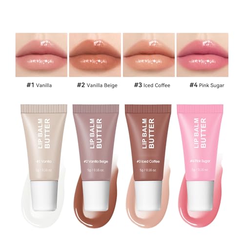 4Pcs Hydrating Lip Gloss Set U14156