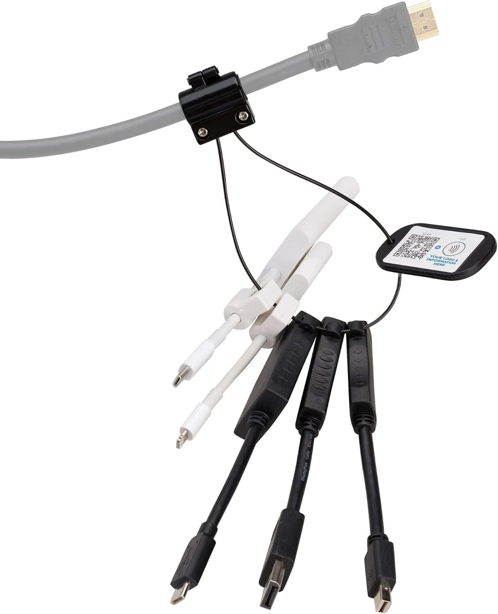 HDMI Adapter Ring with USB-C, DisplayPort & Mini DisplayPort Pigtail Adapters G9410