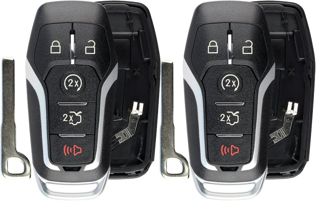 Keyless Entry Remote Smart Key Fob Shell Case Pack of 2 O979