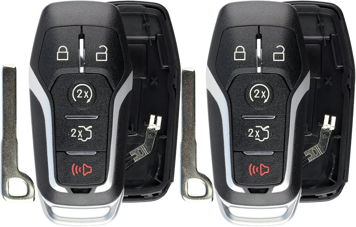 Keyless Entry Remote Smart Key Fob Shell Case Pack of 2 O979