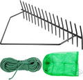 32 Inch Double Sided Aquatic Weed Rake with 66ft Rope L649420