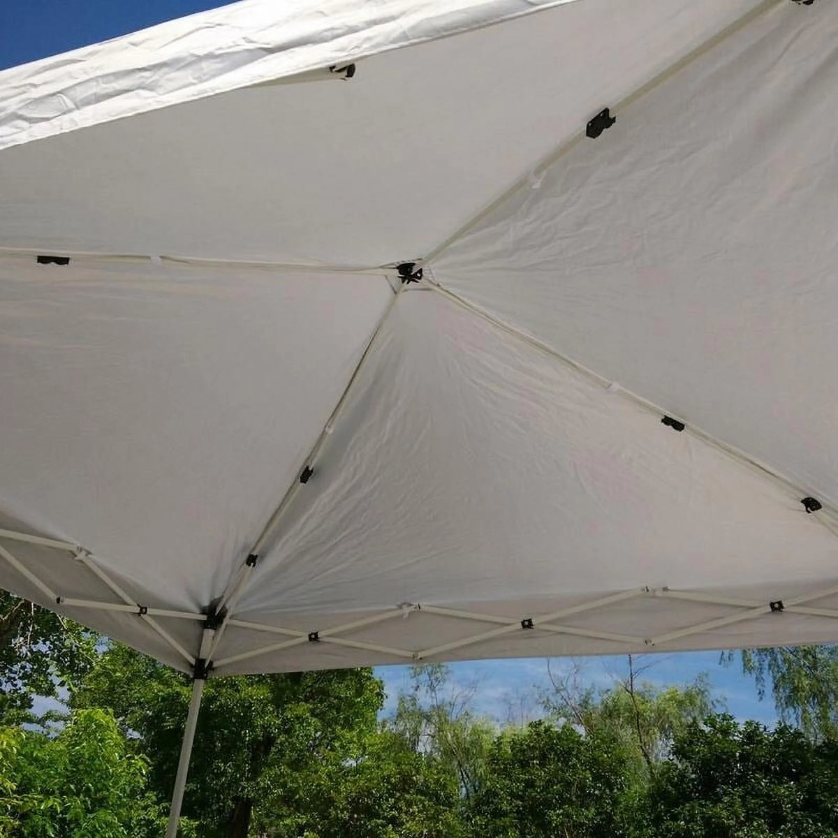 Camping Beach Gazebo Party Folding Sunshade Pop up Canopy Tent 8x8 Ft Top 6x6 Ft Blue D915437