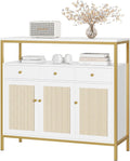 White Dresser with Drawers and Doors X14316