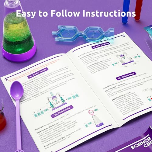 Science Kit with 50+ Chemistry Experiments Z57243
