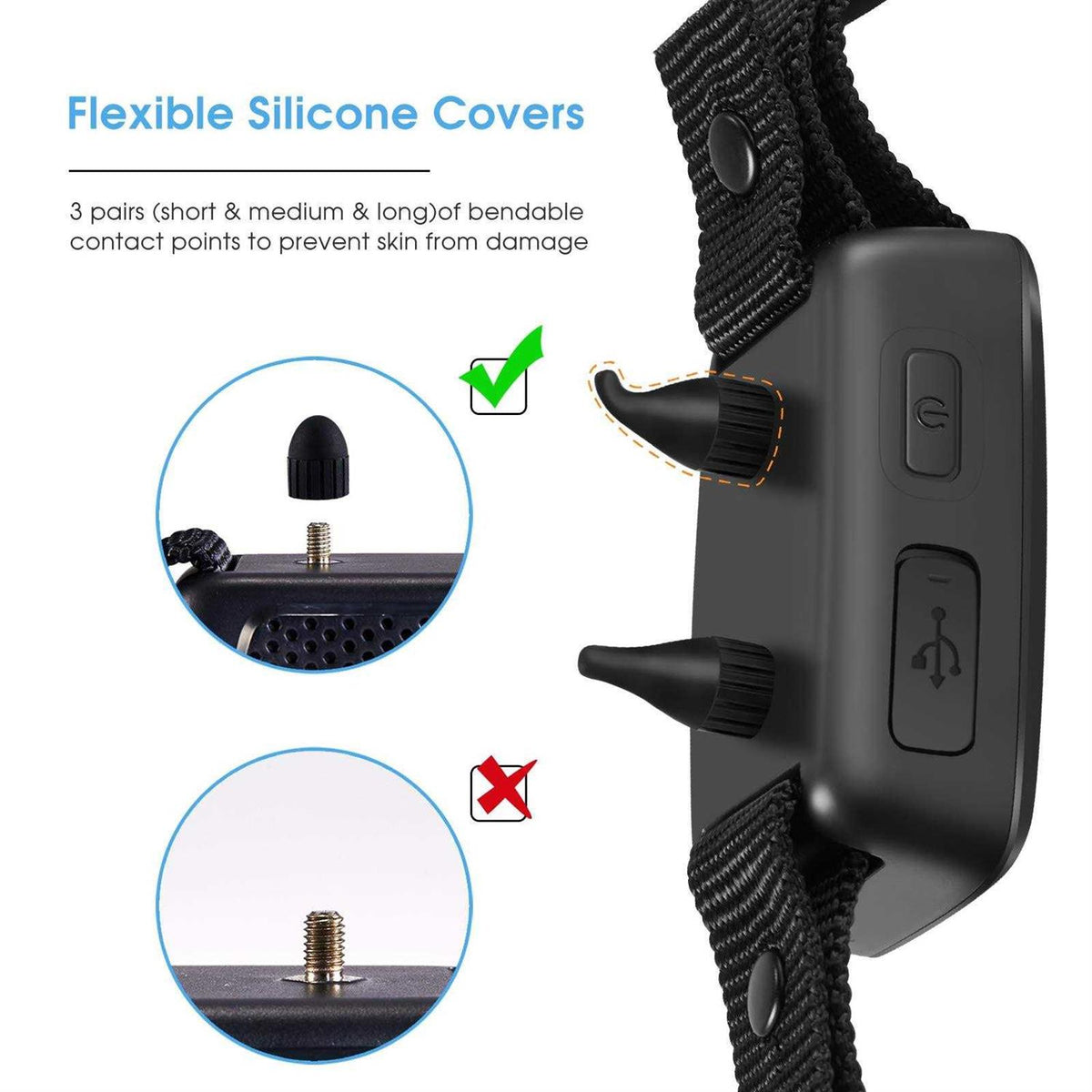 Waterproof APP Control Bark Collar I29019