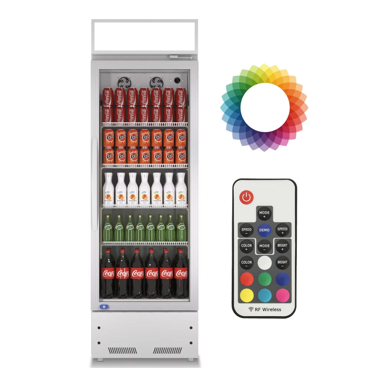 24'' Commercial Display Refrigerator with Glass Door J679
