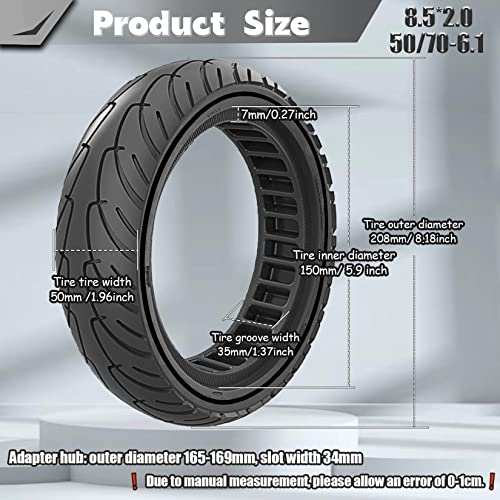 8.5x2.0 Scooter Tire 2pcs P7845
