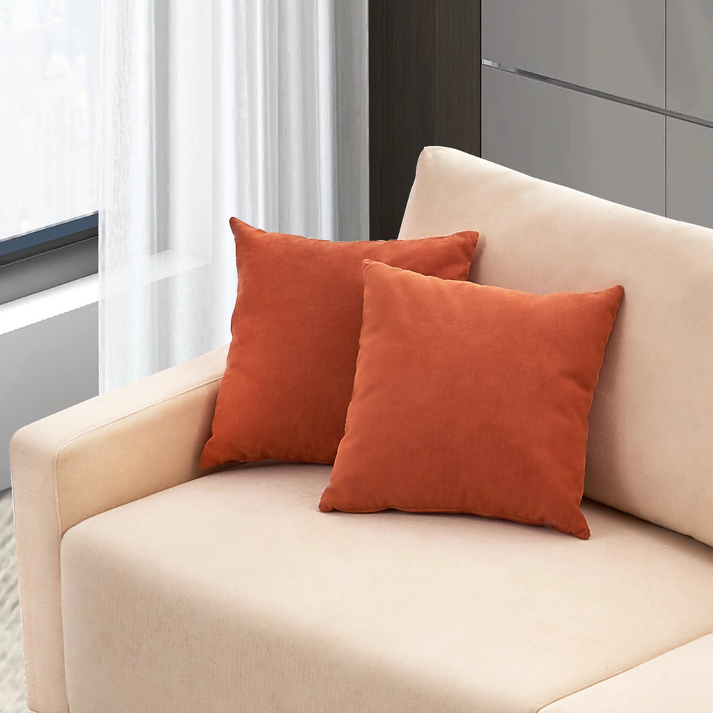 72.8" Linen Fabric 2-Seat Loveseat Sofa with Gold Metal Legs C6205