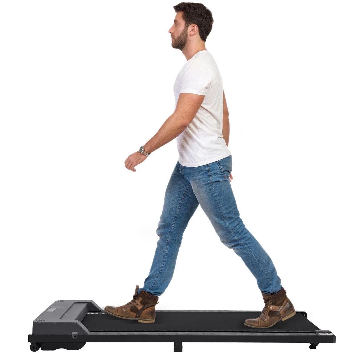 1HP Under Desk Electric Treadmill 220lbs Capacity B664
