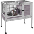 Small Rabbit Hutch with Pull Out Tray U3210