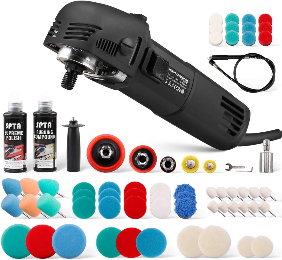 Mini Buffer Polisher with Foam Polishing Pads B510331