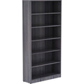 Weathered Charcoal Laminate Bookcase F4888
