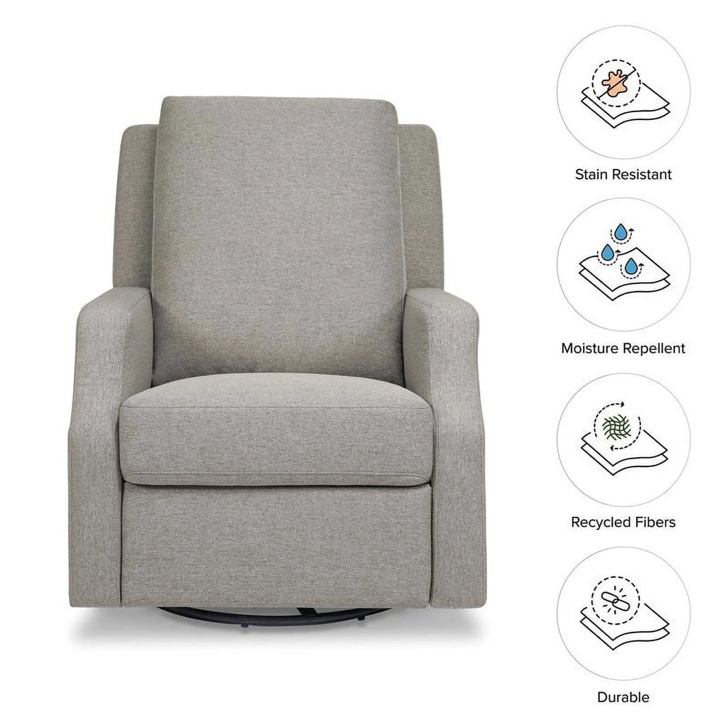 Cream Recliner and Swivel Glider V997661