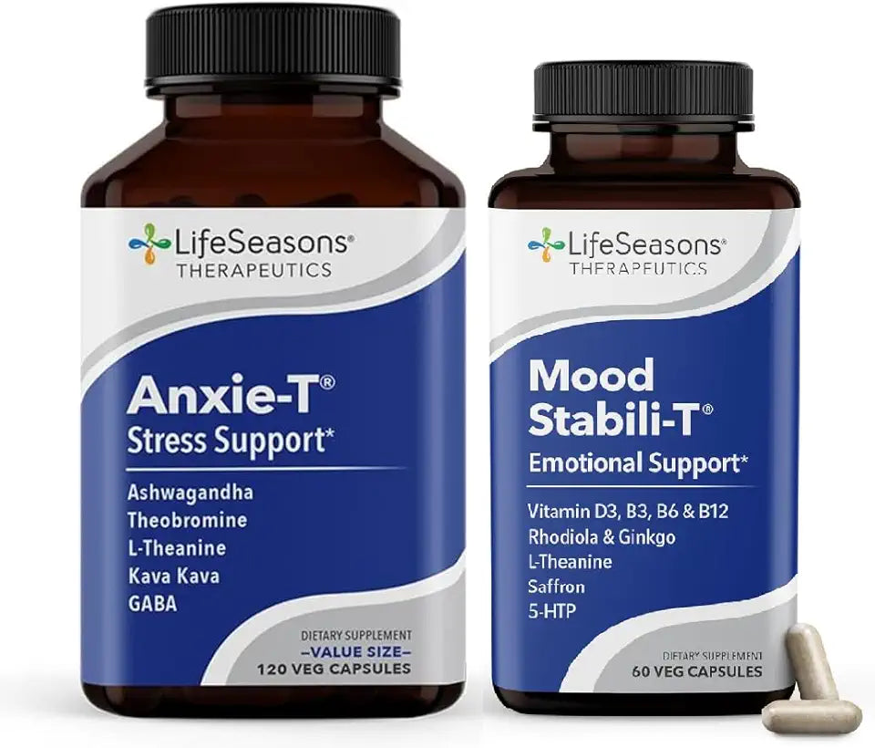 Ashwagandha Kava Kava GABA L-Theanine 180 Capsules A6263