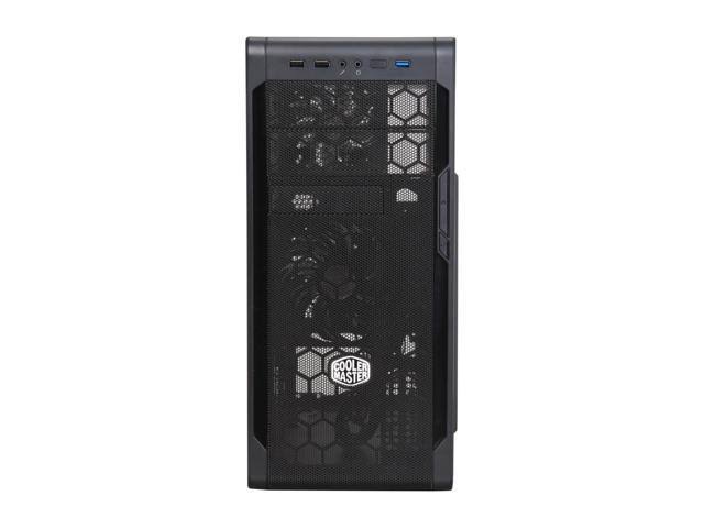 Mid Tower Computer Case with Meshed Front Panel W738235