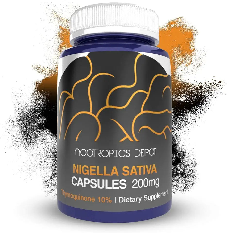 Black Seed Oil Extract 200mg 60 Count Capsules U328