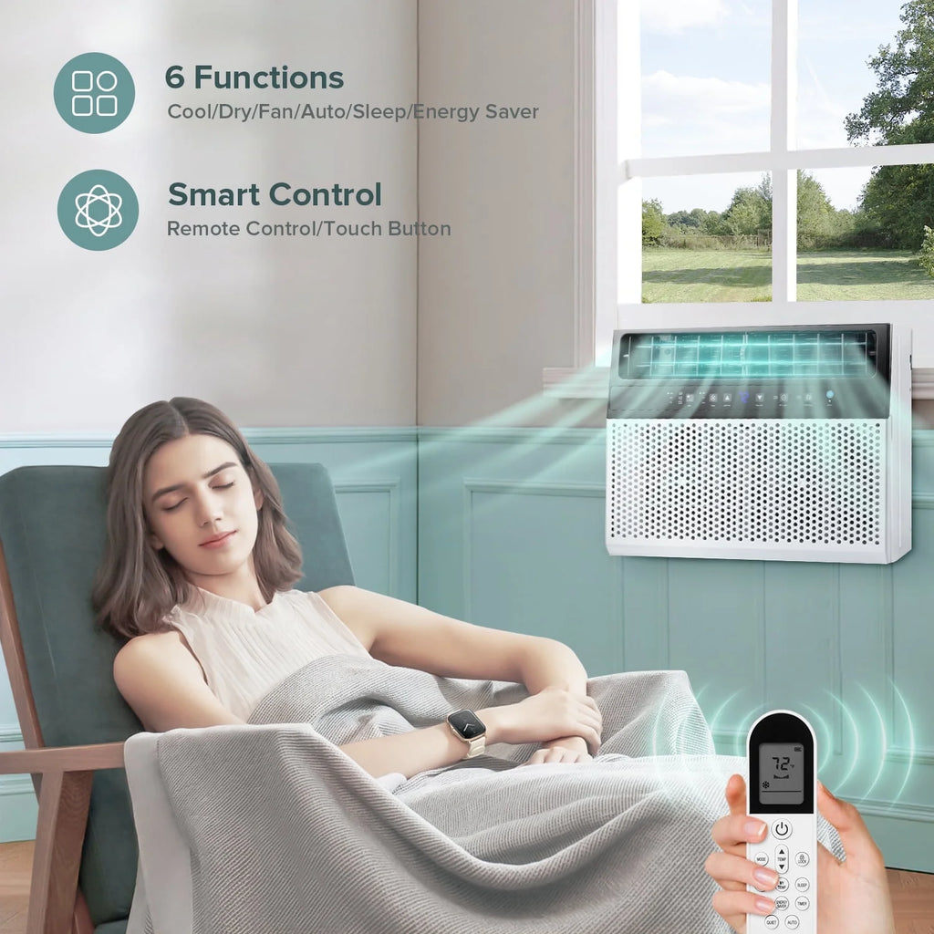 8100 BTU White Window Air Conditioner R9916