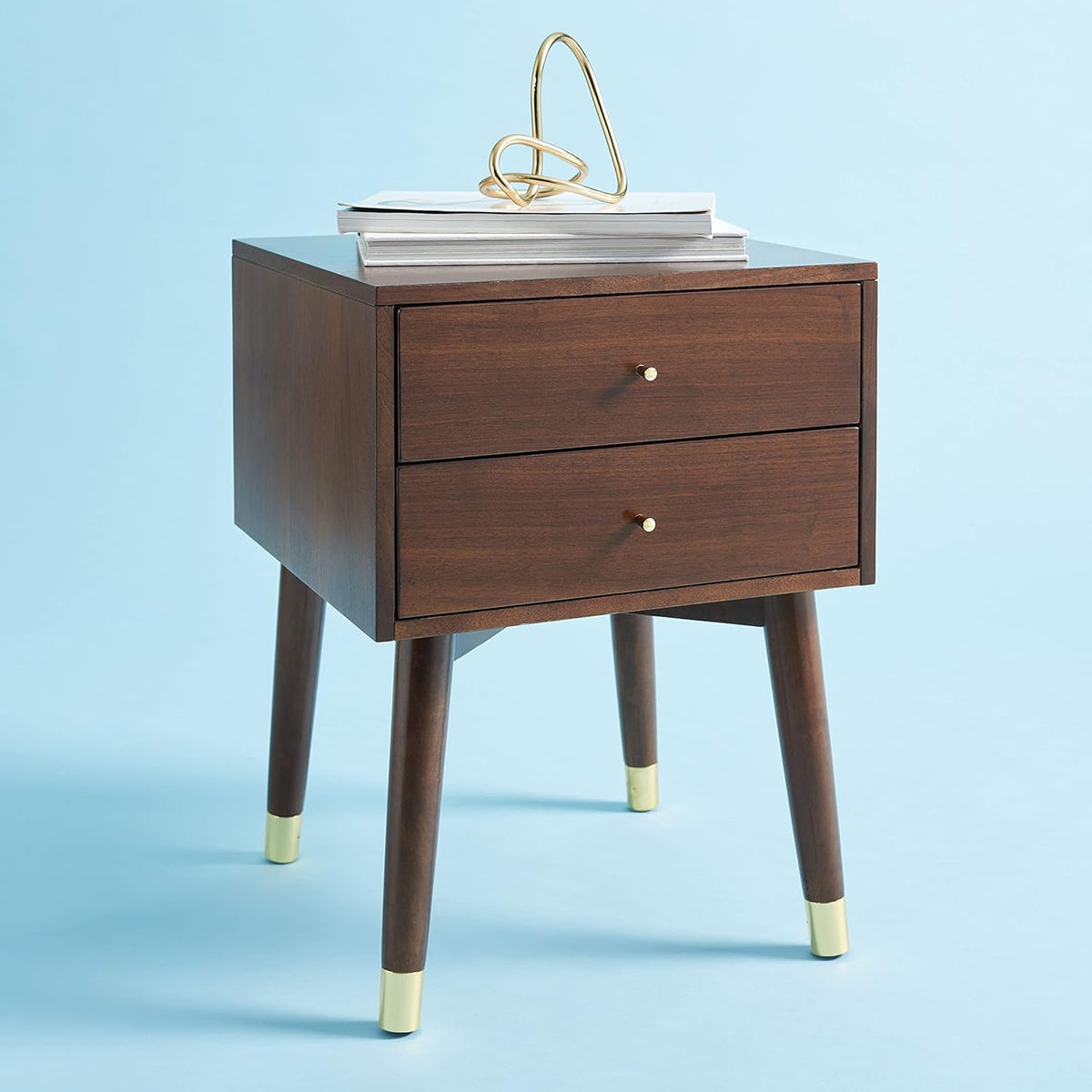 Navy Blue Nightstand C723608