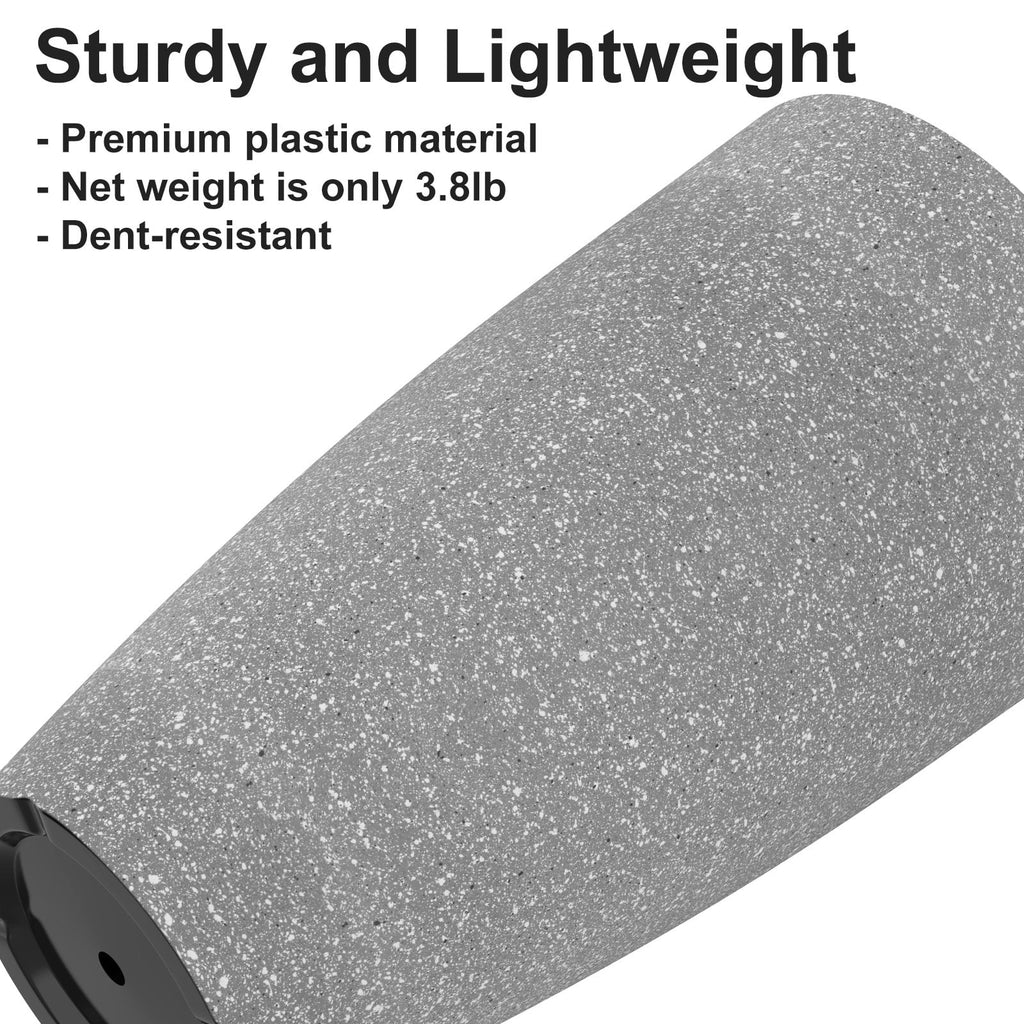 2 Pack 21in Tall Round Planter B28129