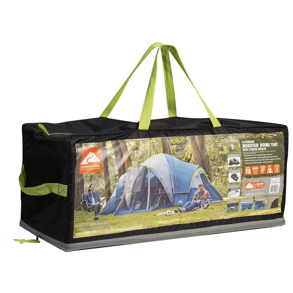 10-Person Modified Dome Tent with Screen Porch P10360