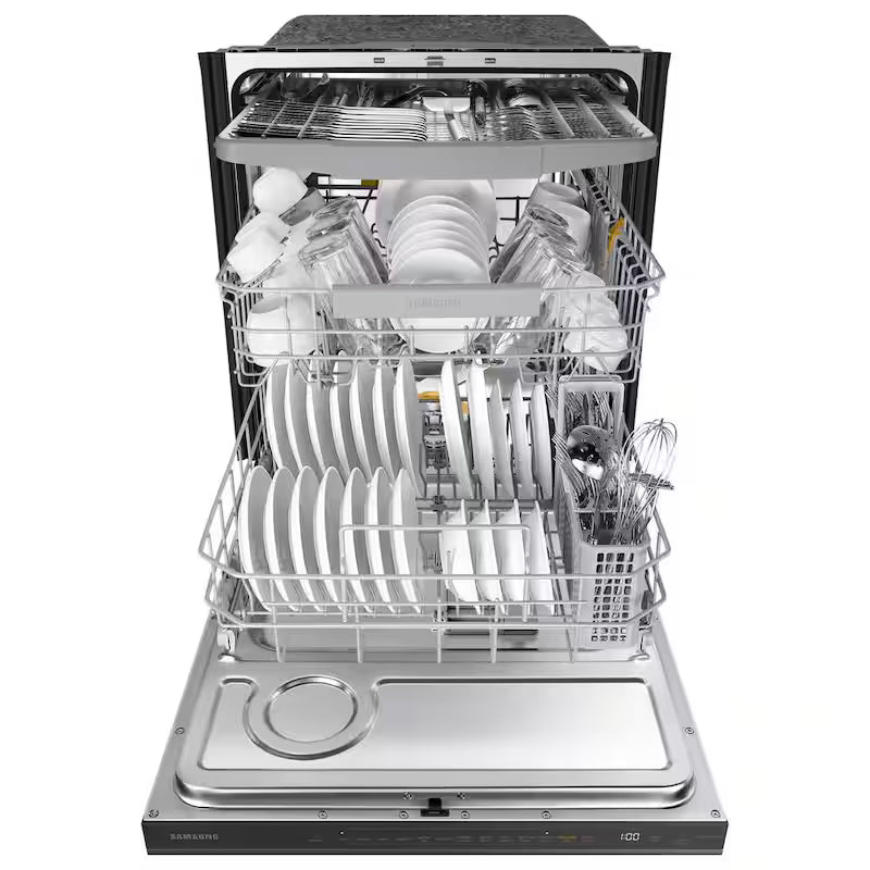 Black Stainless Steel Smart Tall Tub Dishwasher C14347