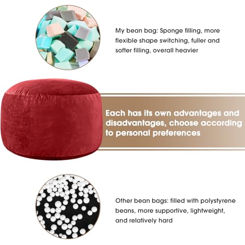 3 Feet Grey Micro Fiber Bean Bag Chair L805