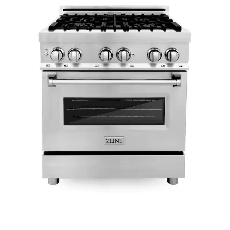 4 Burner Dual Fuel Range with Griddle S589