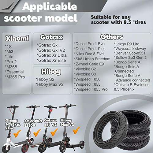 8.5x2.0 Scooter Tire 2pcs P7845