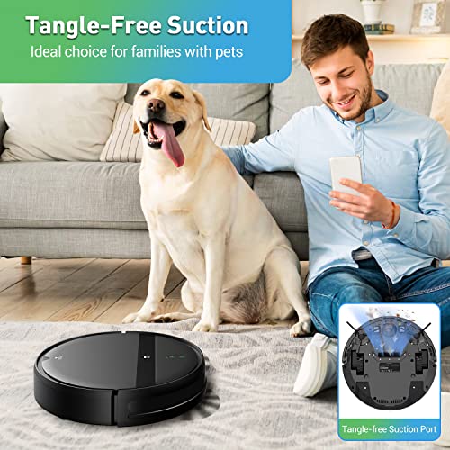Robot Vacuum and Mop Combo 2300Pa Tangle-Free A643